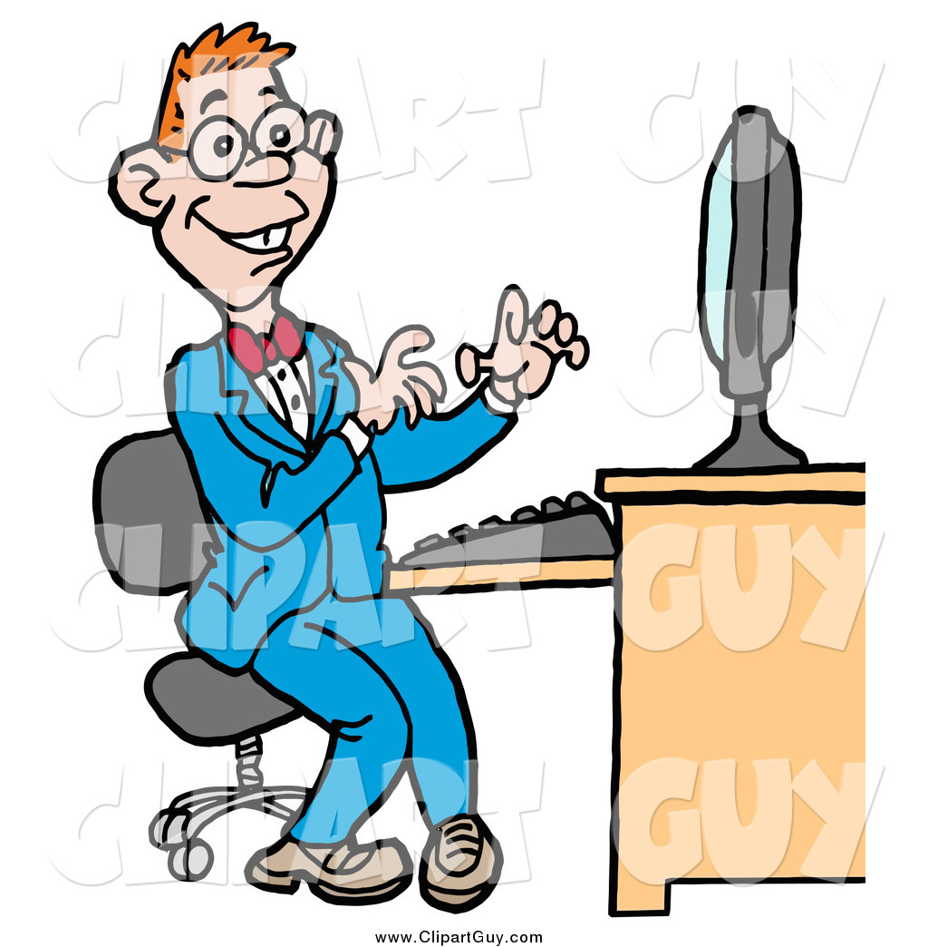 computer guy clipart - photo #18