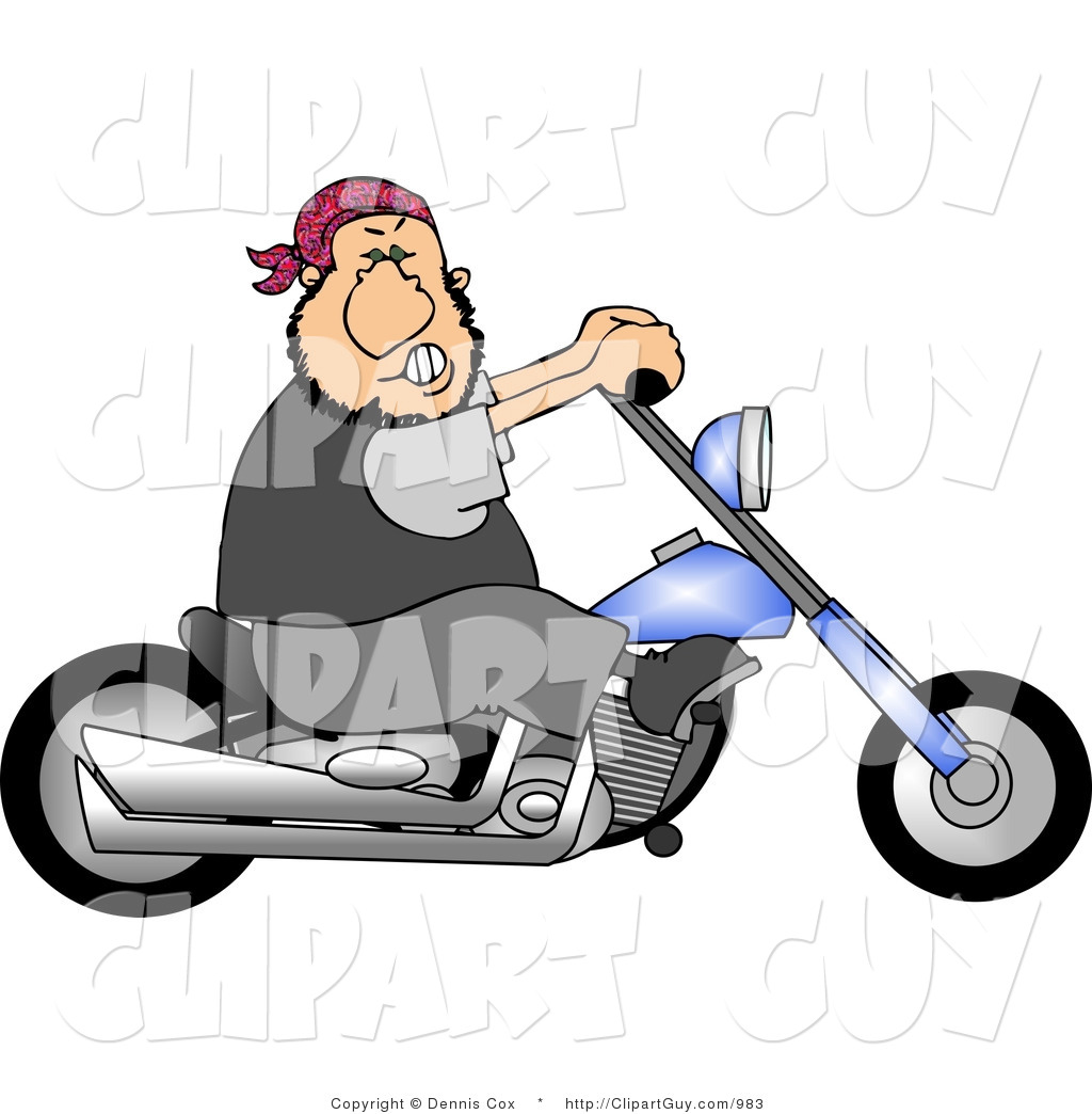 man on bike clipart - photo #20