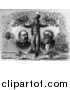 Clip Art of a Grayscale Uncle Sam, Grover Cleveland and A.G. Thurman by JVPD